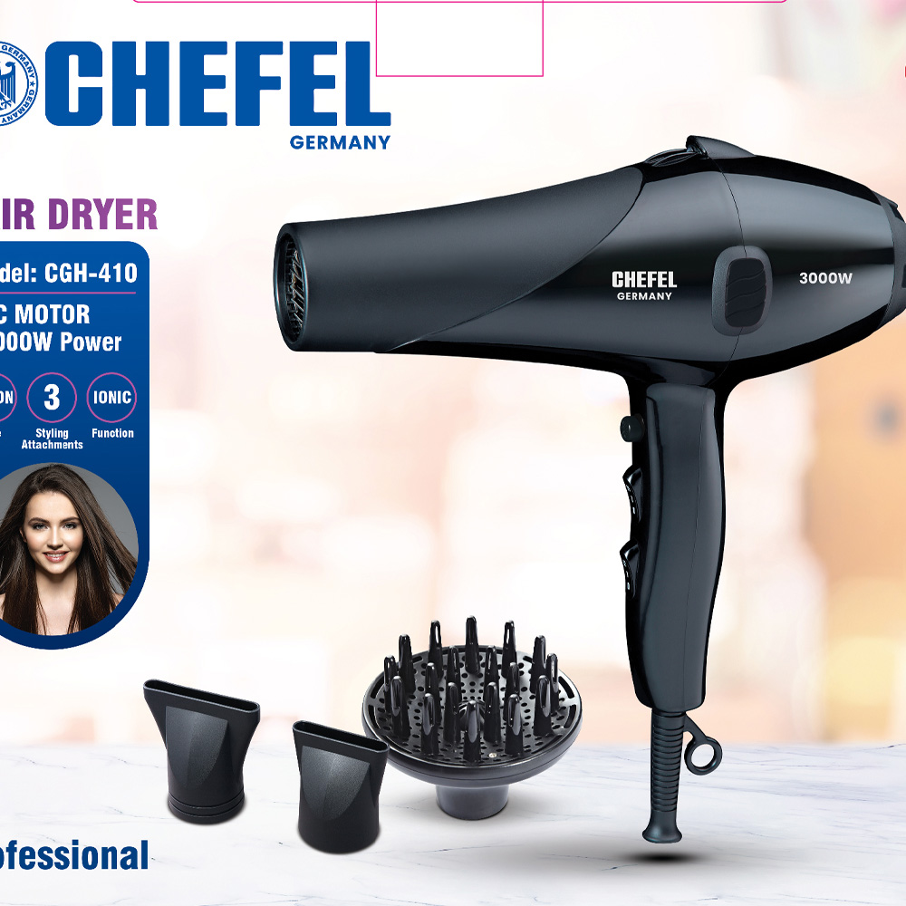 سشوار سالنی حرفه ای چفل آلمان مدل CGH-410